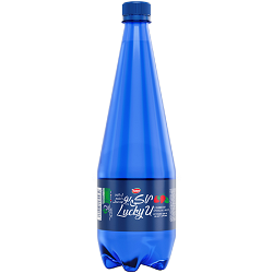 کاله آب گازدار لاکی یو توت فرنگی1لیتر